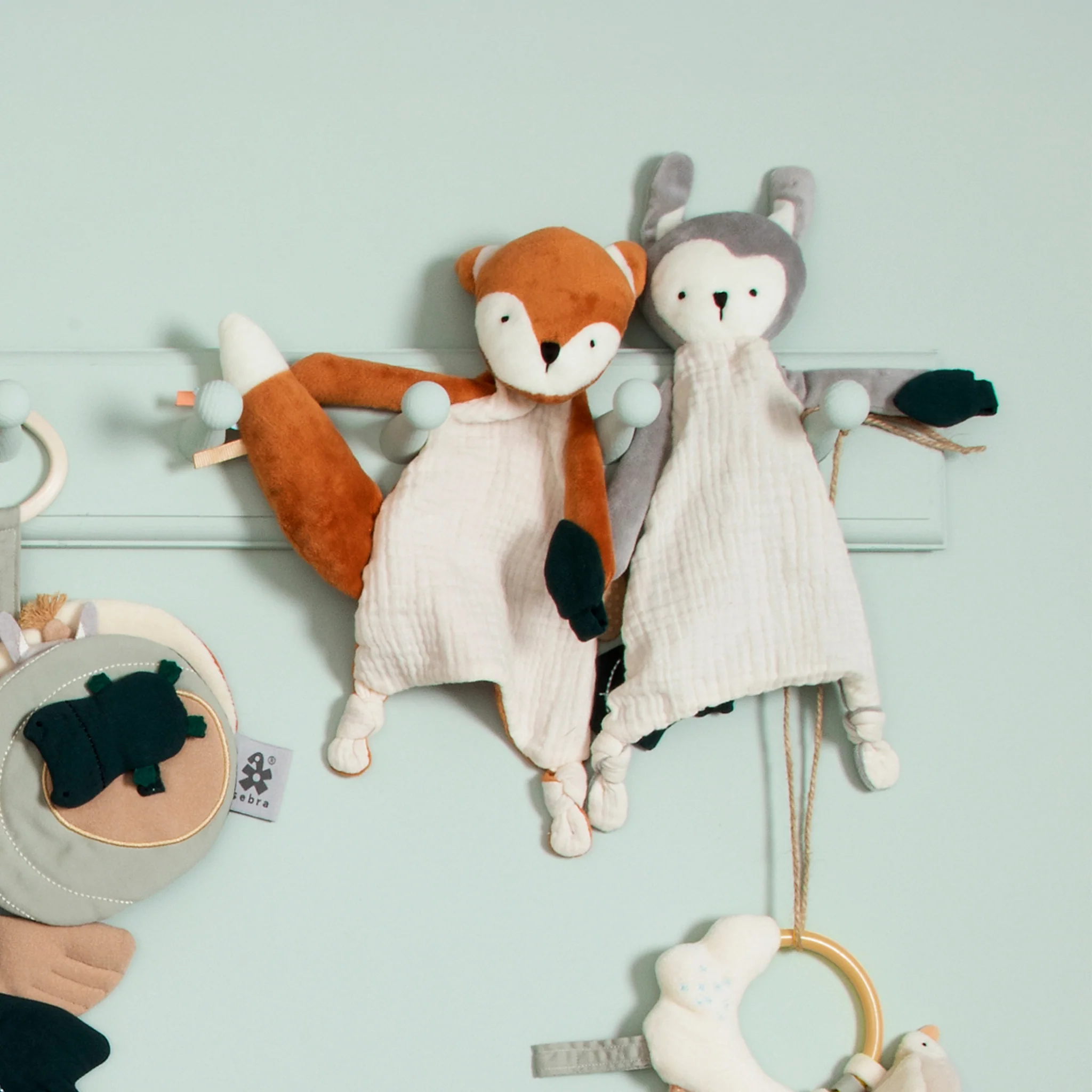 Aktivitetsnusseklud - Sebra Play - Mørk orange - Image 3