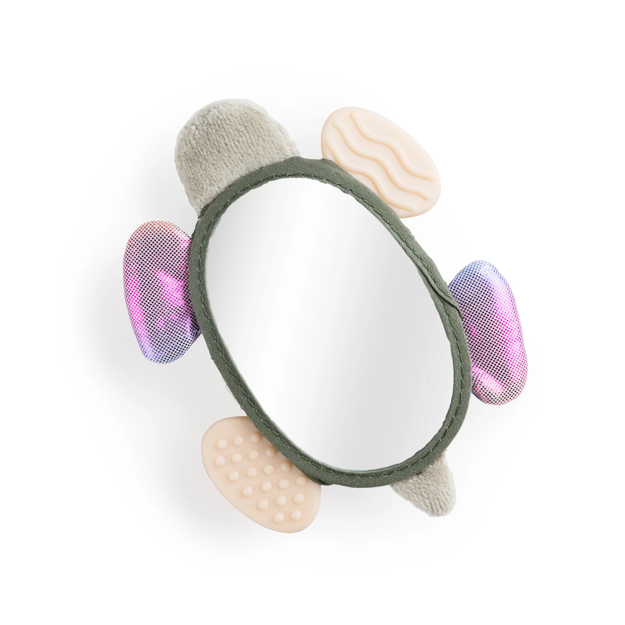 Aktivitetsrangle med spejl, Skildpadden Turbo - Sebra Play - Grøn - Image 9