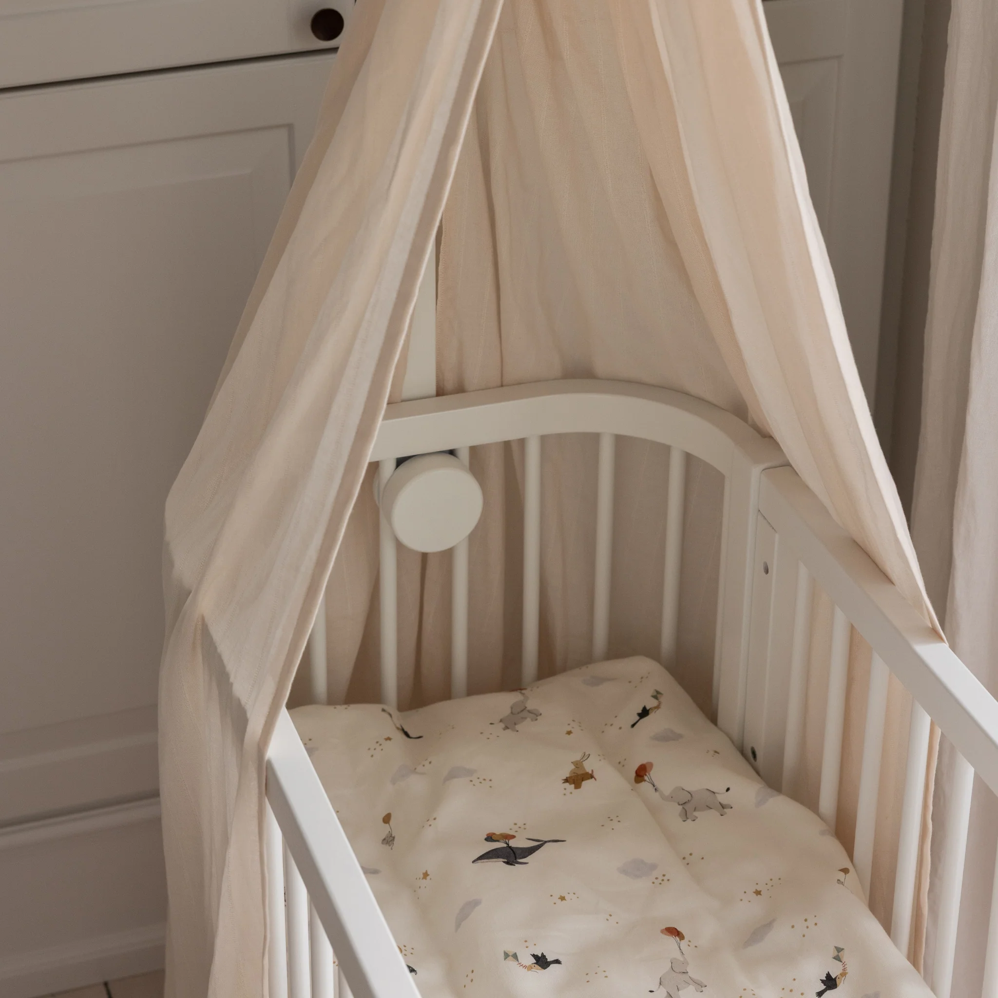 Bedside Crib - Sebra Sleep - Classic White - Image 5