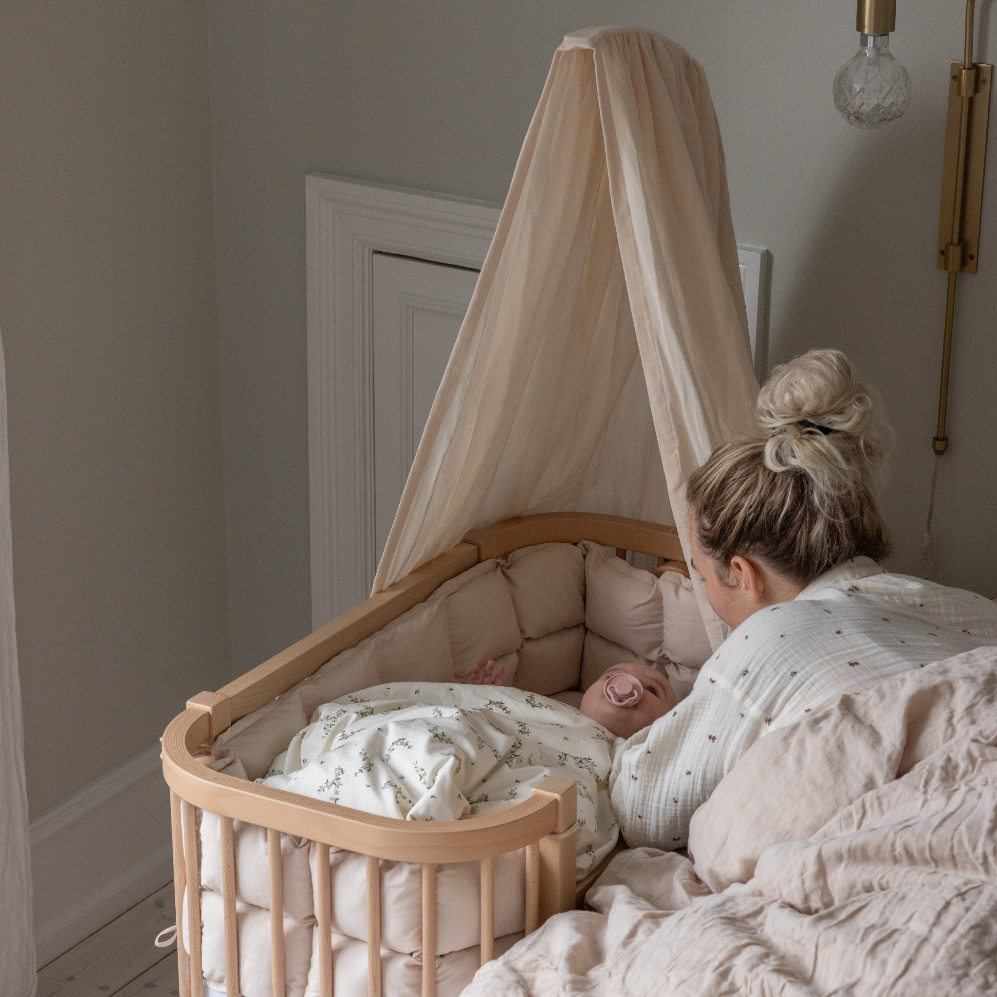 Bedside Crib - Sebra Sleep - Wooden Edition - Image 3