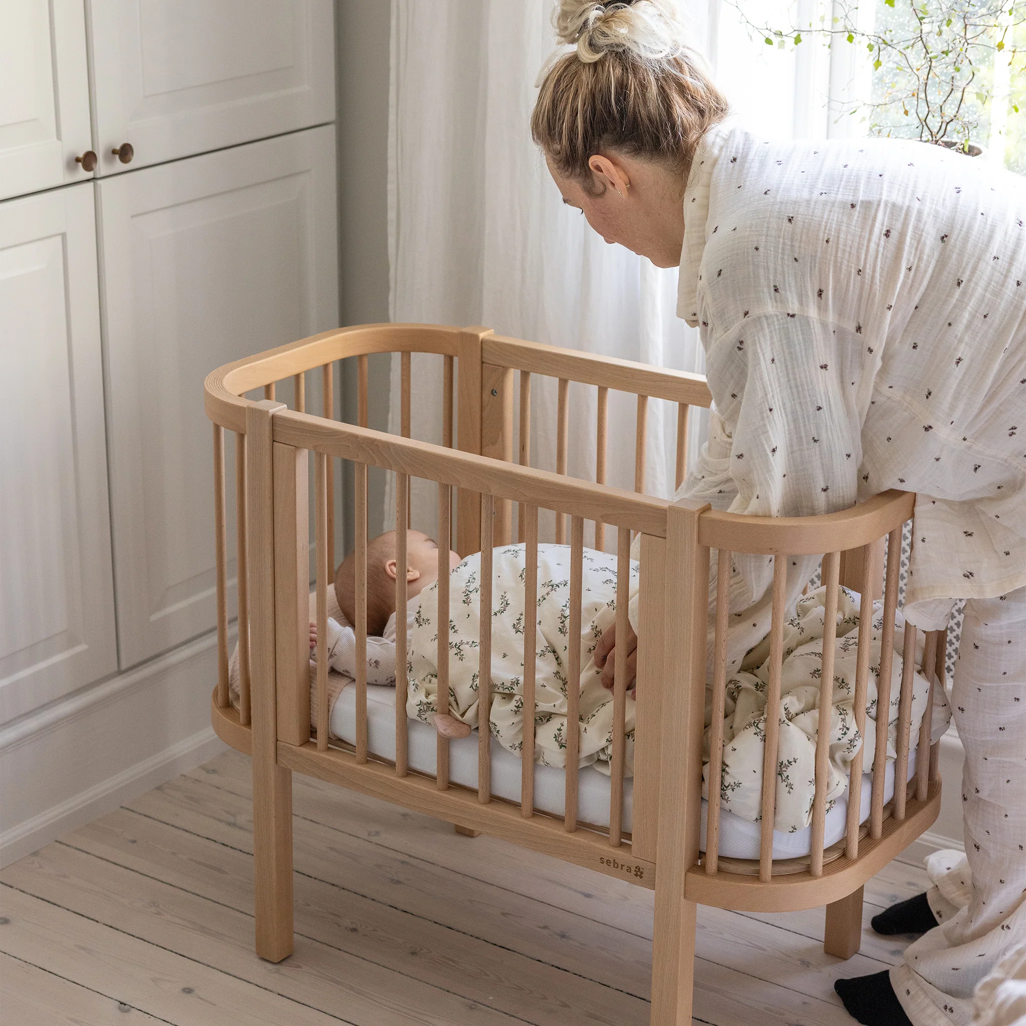 Bedside Crib - Sebra Sleep - Wooden Edition - Image 7