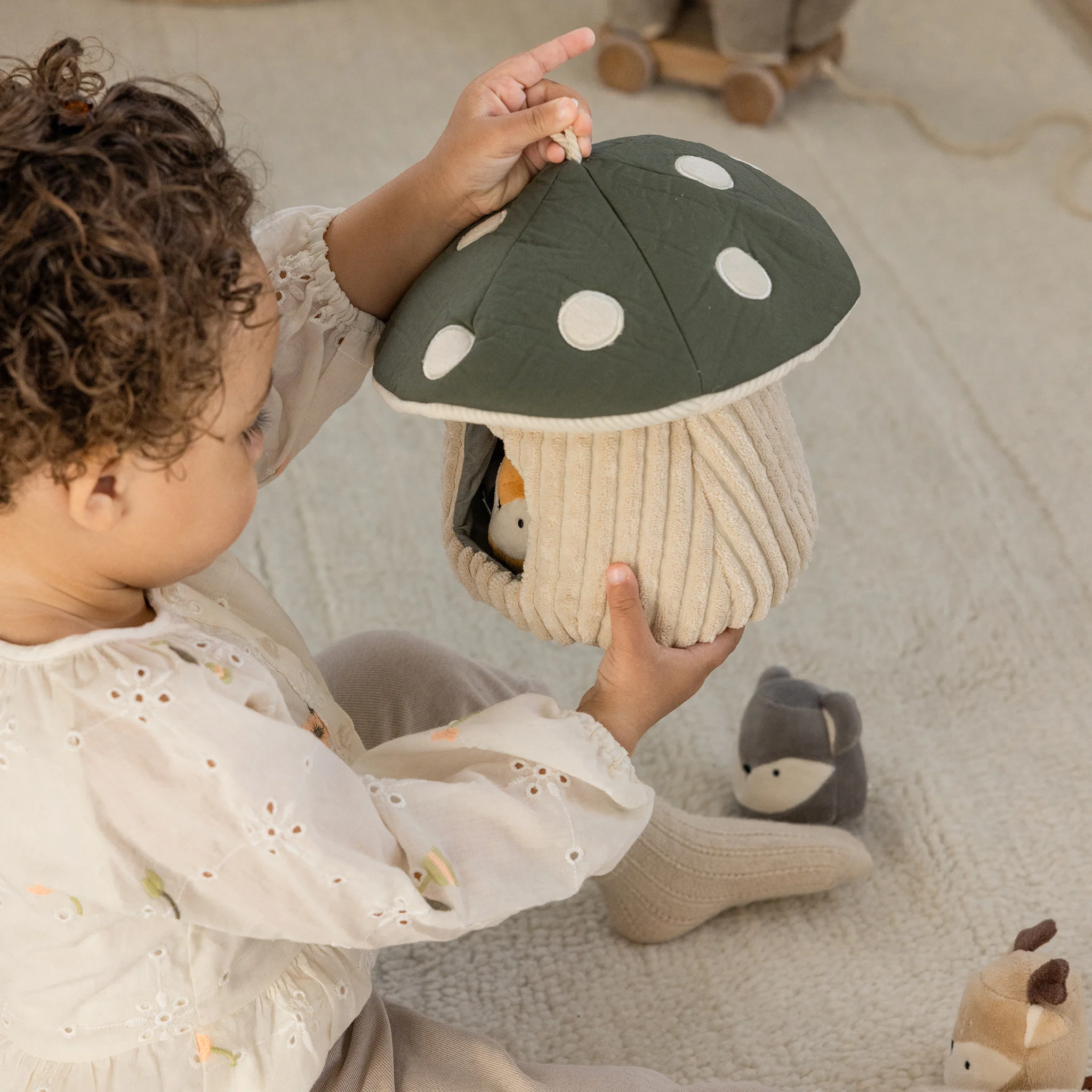 Gemmeleg paddehat - Sebra Play - Grøn - Image 3