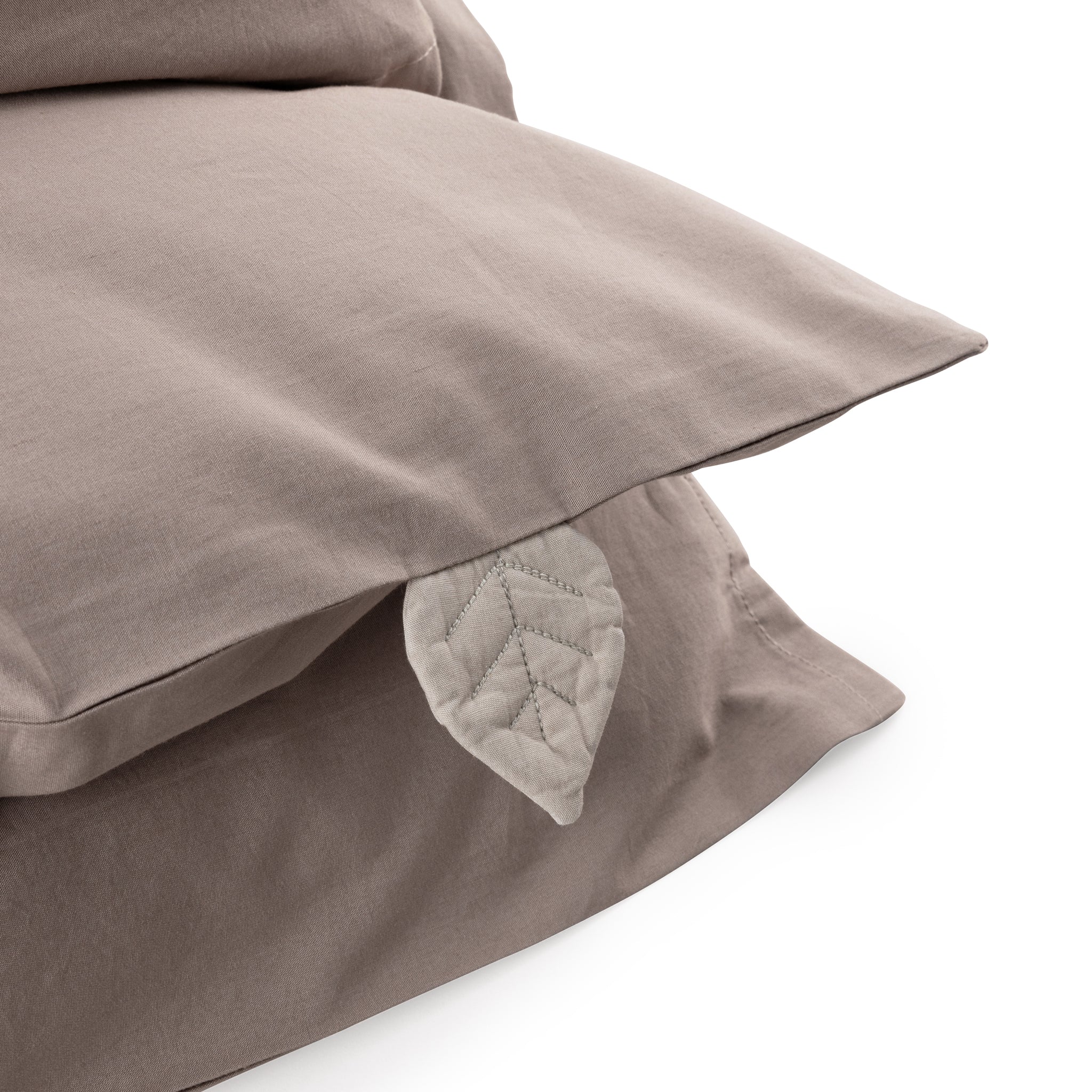 Percale Baby Sengetøj - Sebra Sleep - Jetty beige - Image 3