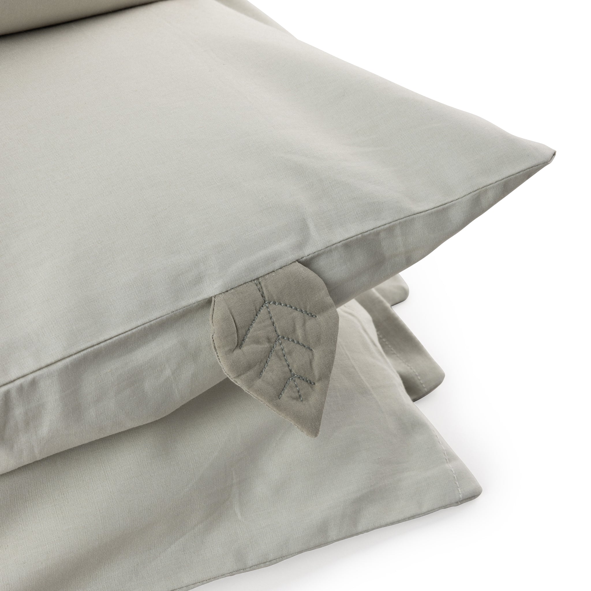 Percale Baby Sengetøj - Sebra Sleep - Mist green - Image 3