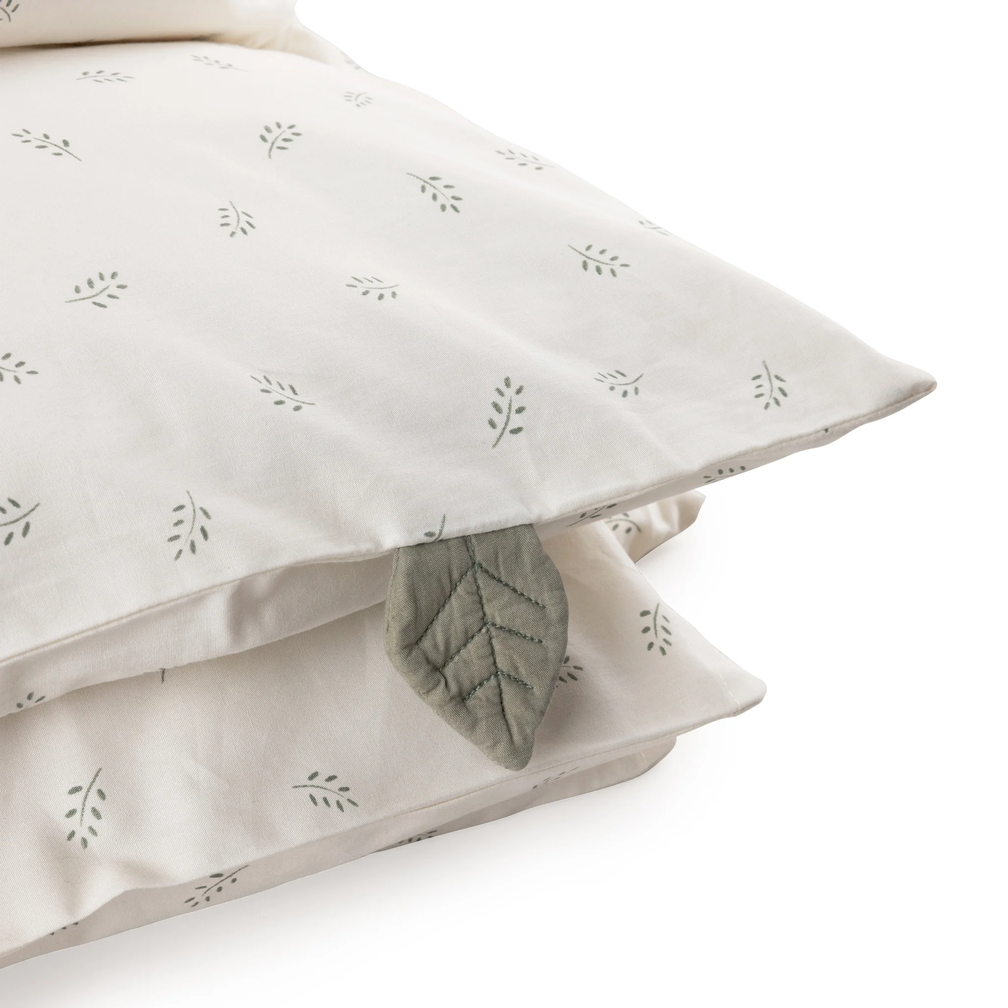 Percale Baby Sengetøj - Sebra Sleep - Sophora Leaves - Image 10
