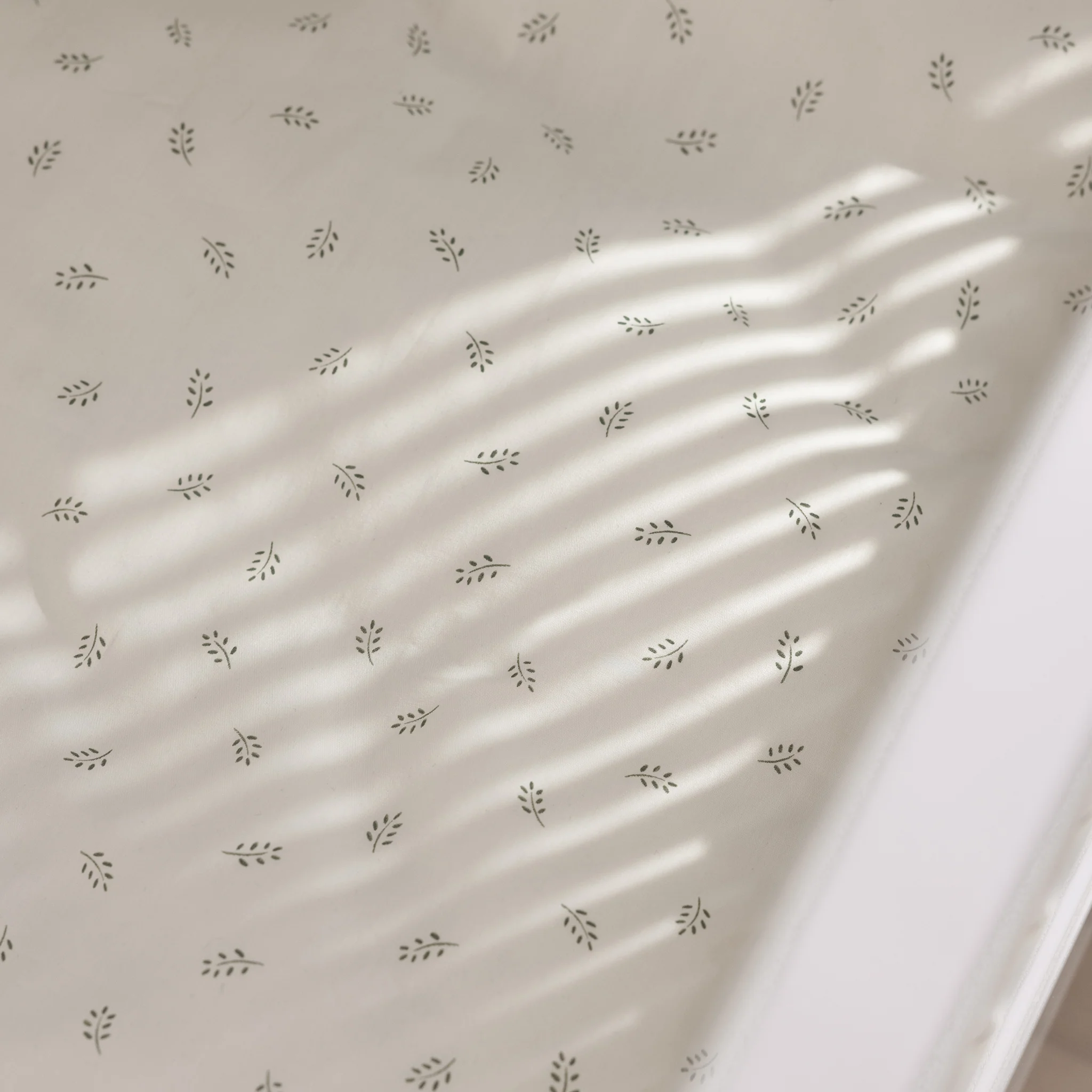 Percale Baby Sengetøj - Sebra Sleep - Sophora Leaves - Image 3