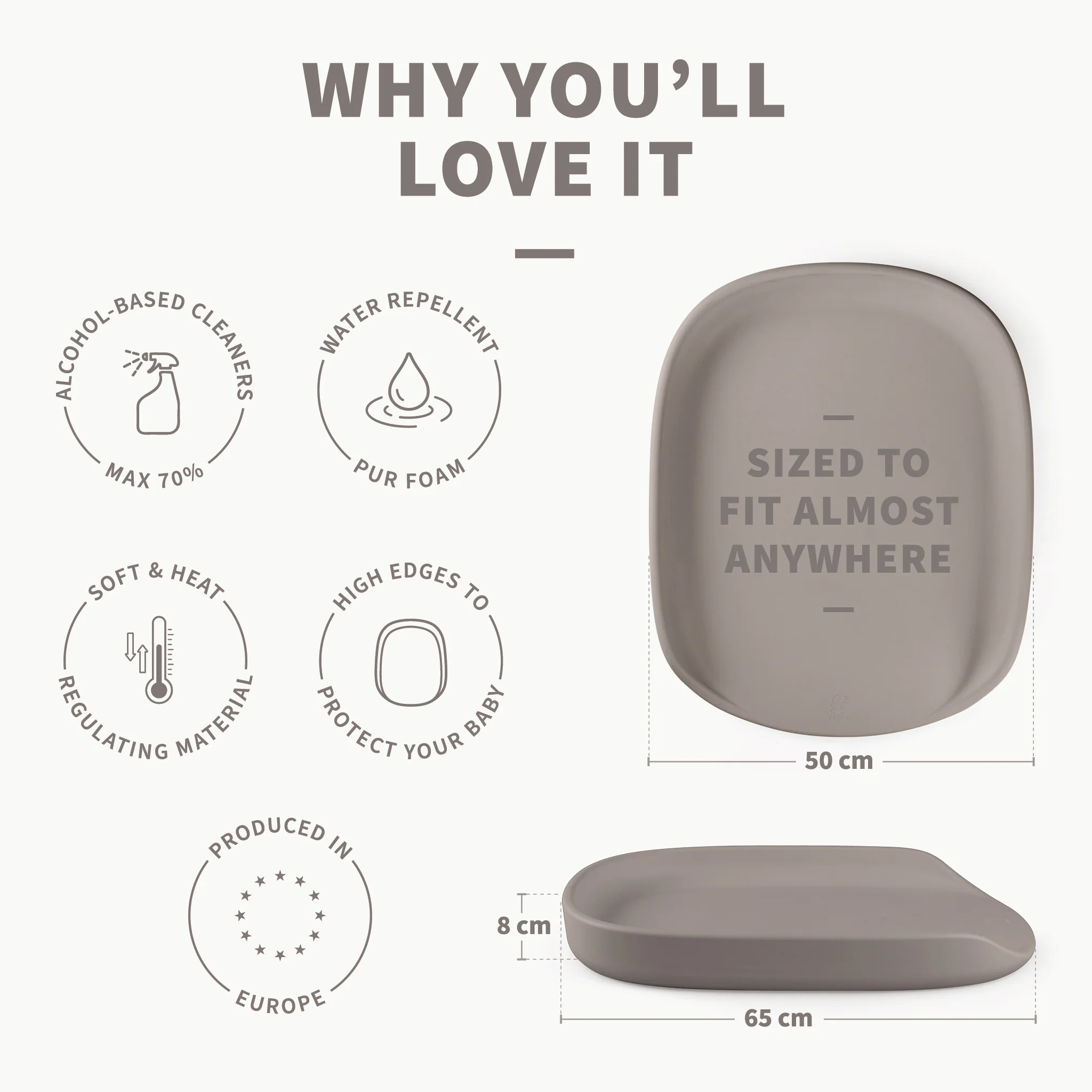 Sebra Puslepude - Sebra Care - Jetty beige - Image 3