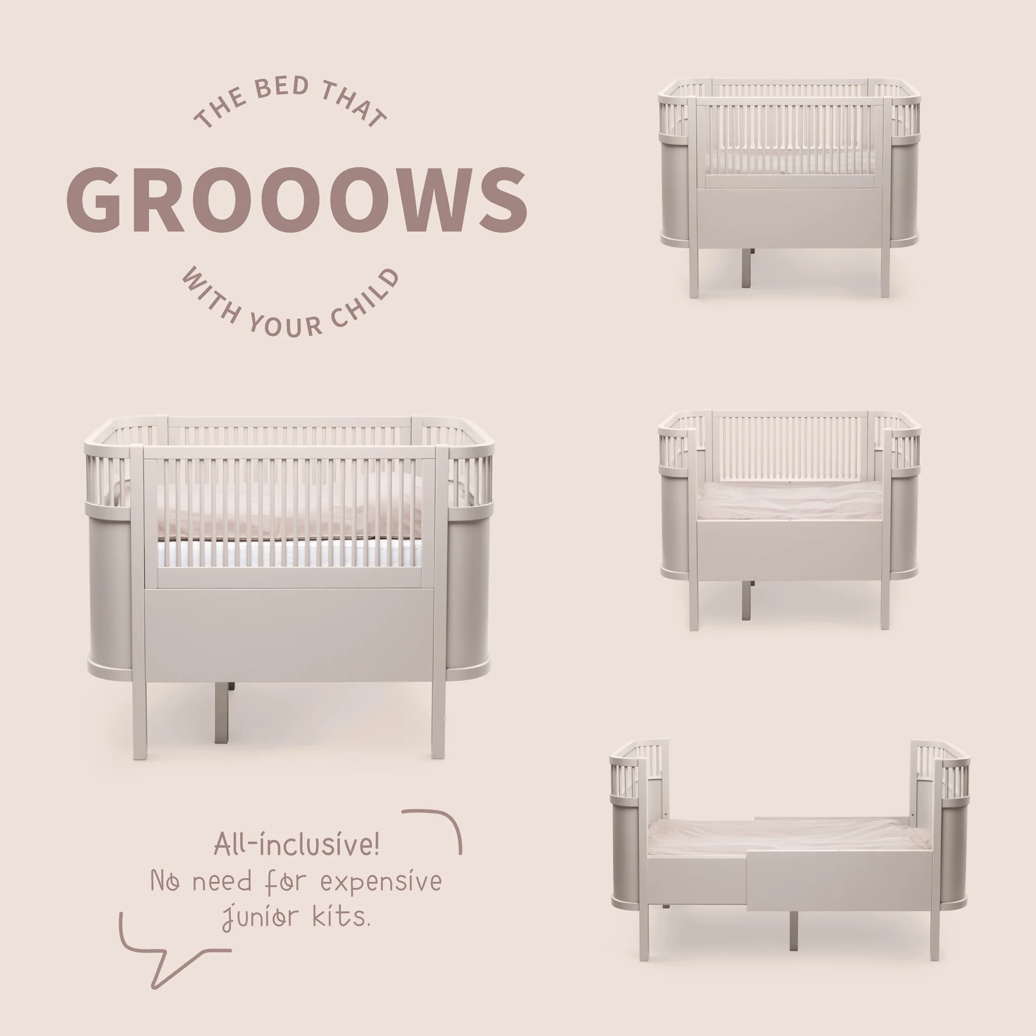 Sebra Sengen, Baby & Jr. - Sebra - Birchbark rose - Image 3