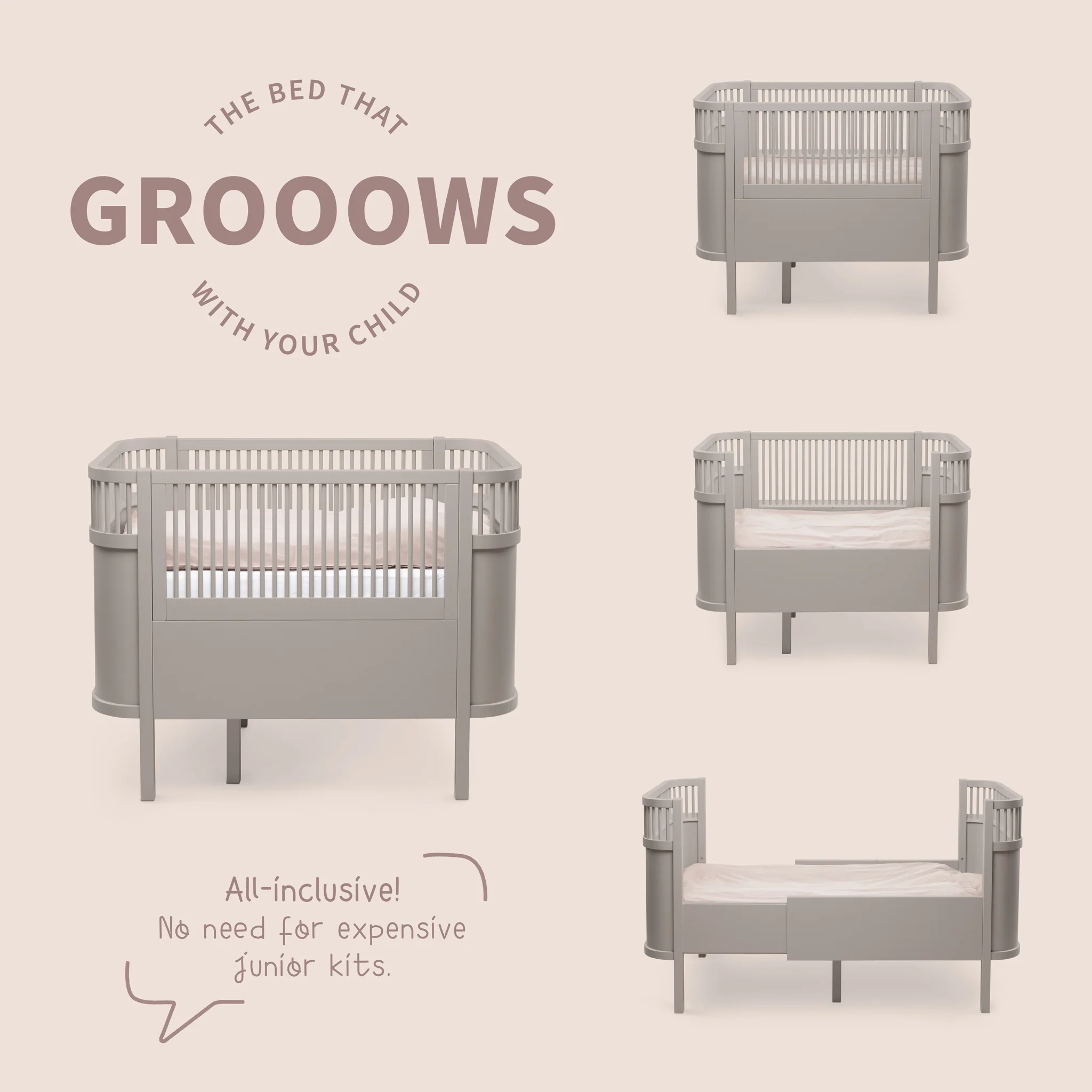 Sebra Sengen, Baby & Jr. - Sebra - Jetty Beige - Image 4