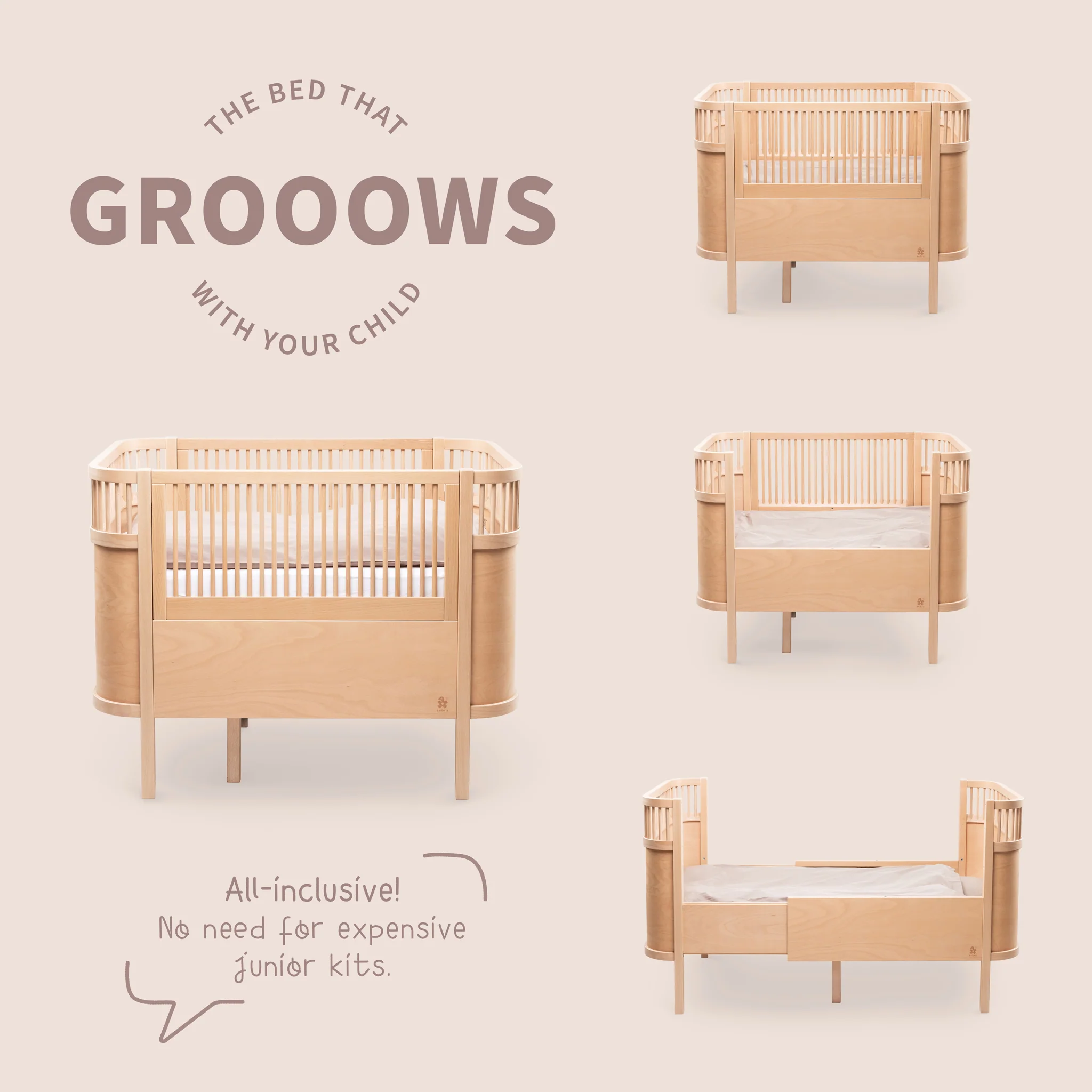 Sebra Sengen, Baby & Jr. - Sebra - Wooden Edition - Image 4