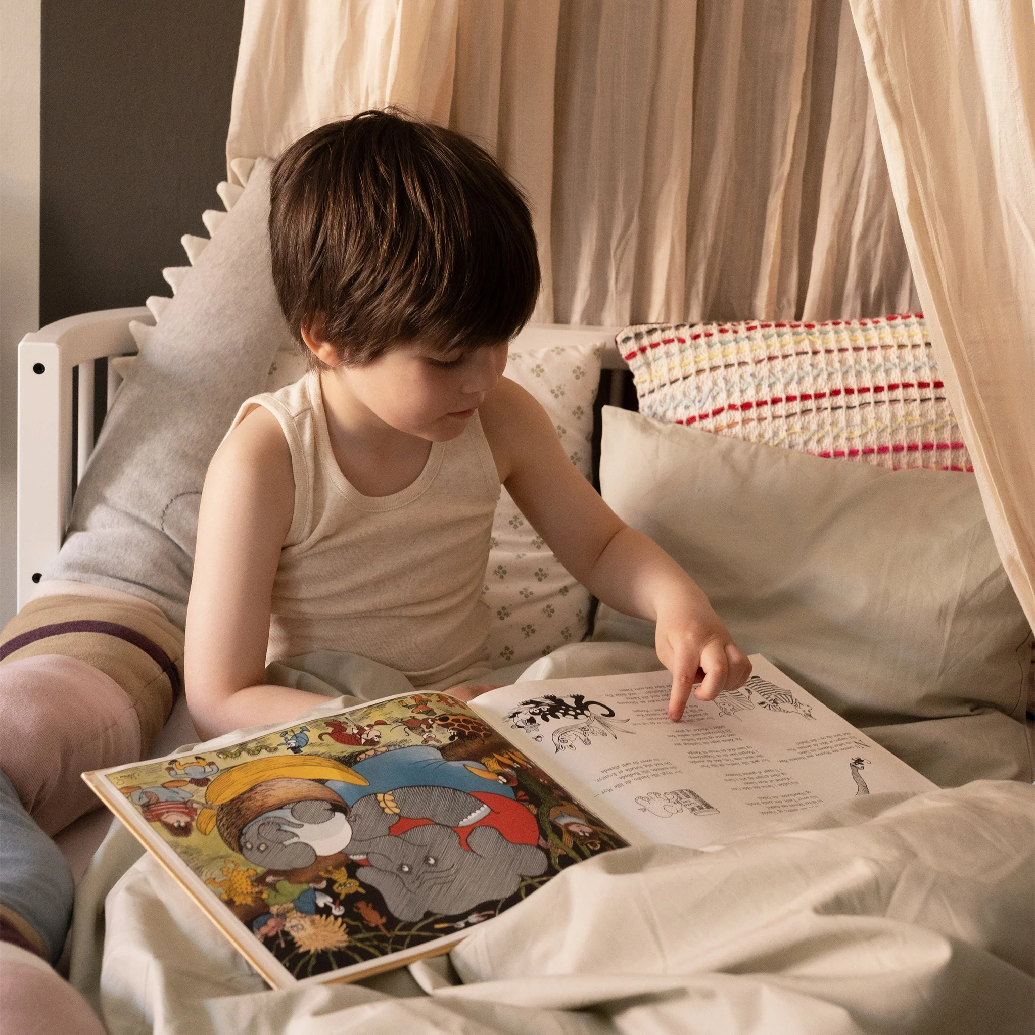 Sebra Sengen, Junior & Grow - Sebra Sleep - Classic white - Image 5