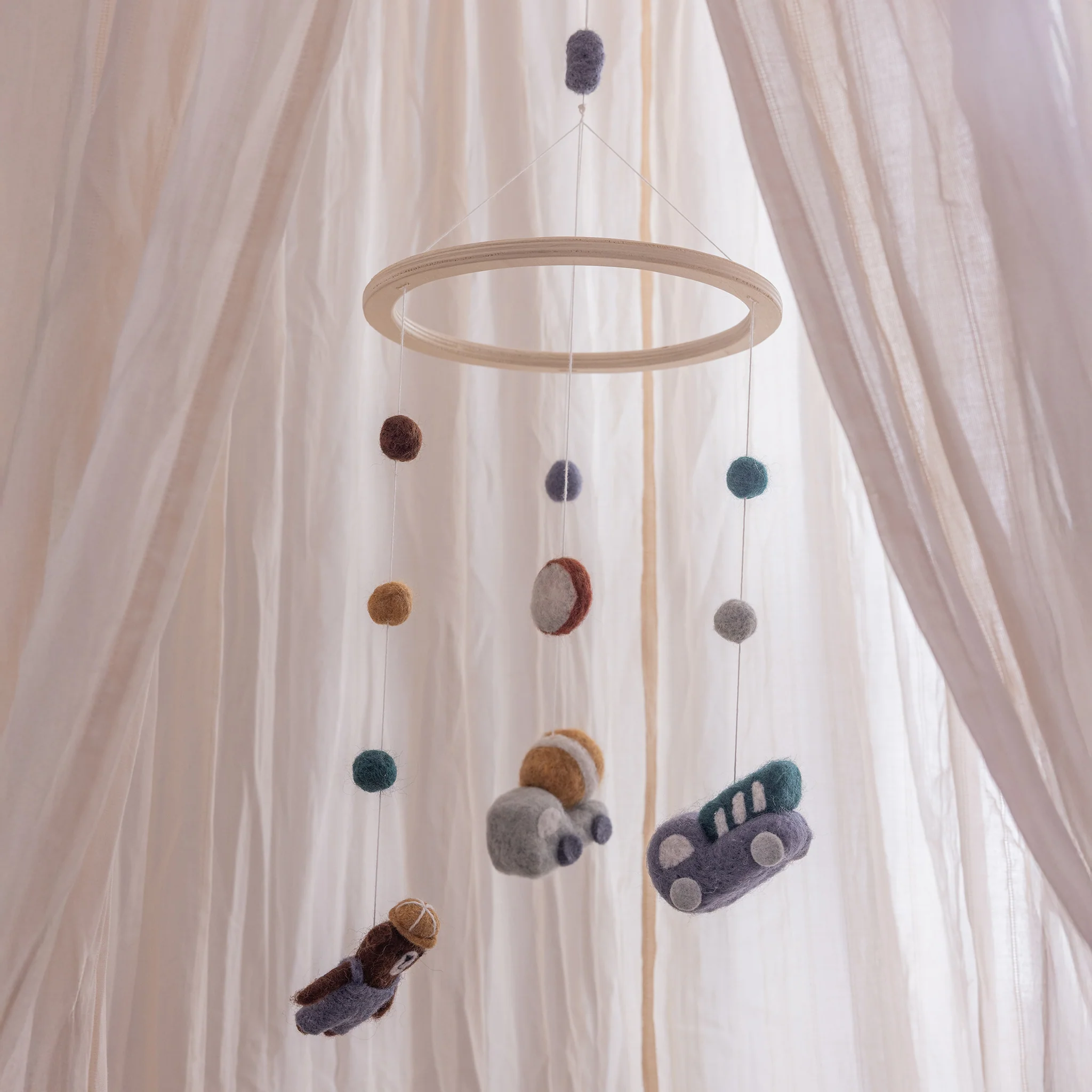 Uro i filt, Busy Builders - Sebra Sleep - Blue - Image 3