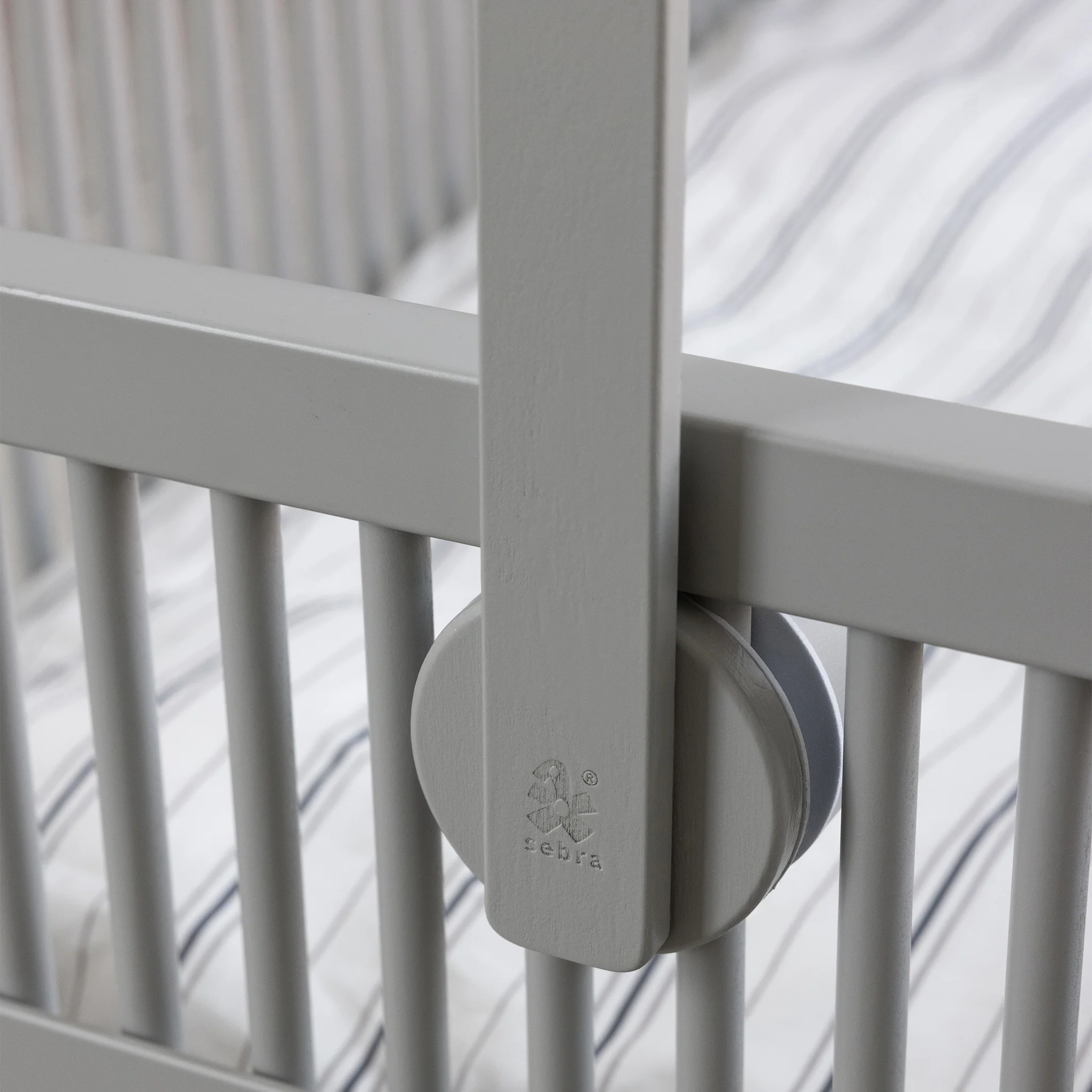 Uro-og sengehimmelholder - Sebra Sleep - Stone Grey - Image 4