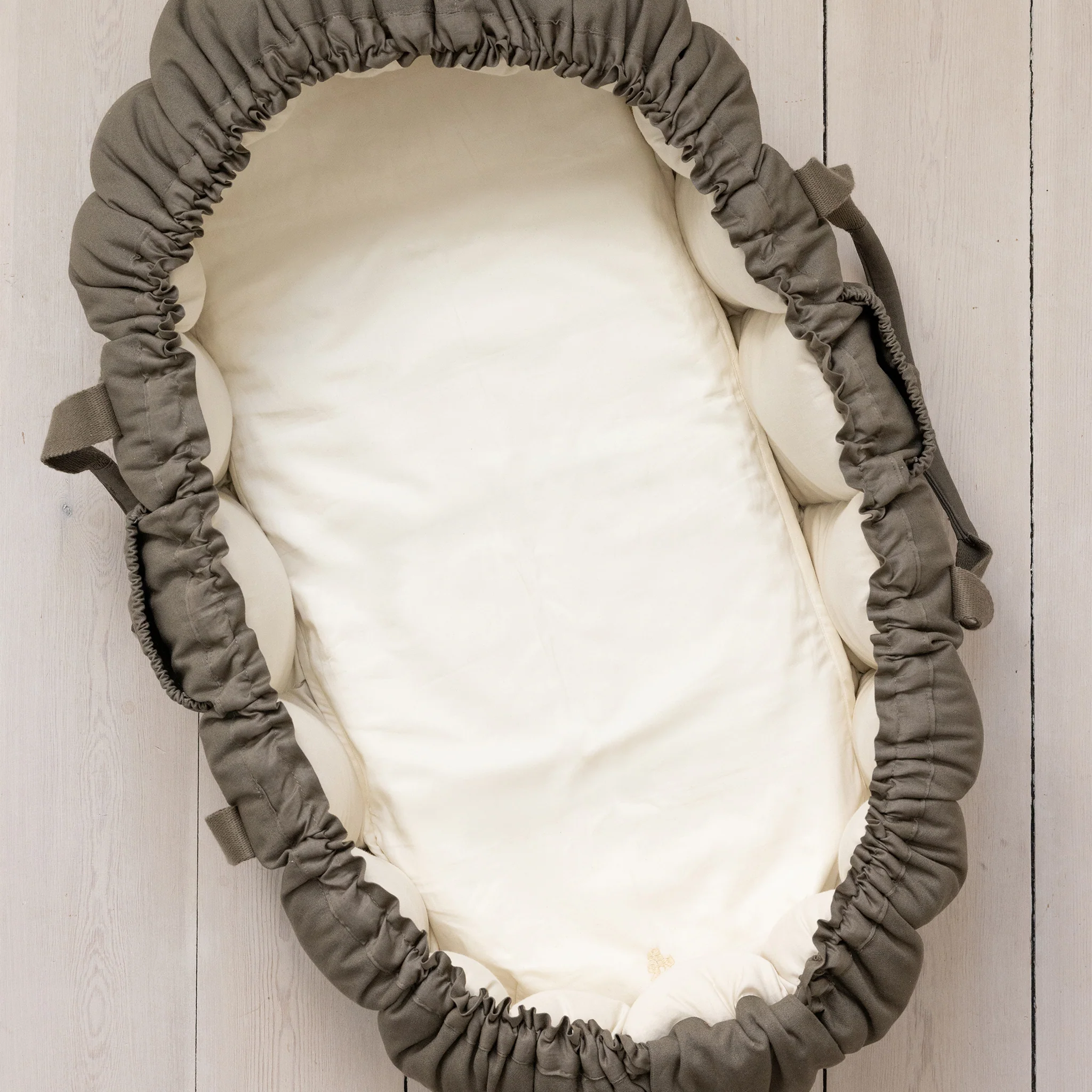 Vådliggerlagen til 3-i-1 Babynest - Sebra Sleep - Moonlight Beige - Image 3